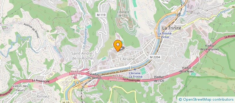 localisation de l'entreprise MJ NETTOYAGE  NICE