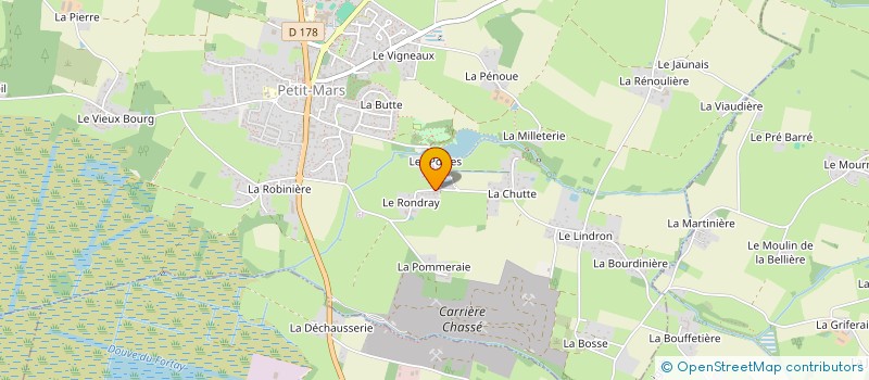 localisation de l'entreprise MJ PAINT COLOR  PETIT-MARS