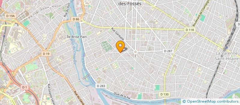 localisation de l'entreprise MJ & PARTNERS  SAINT-MAUR-DES-FOSSES