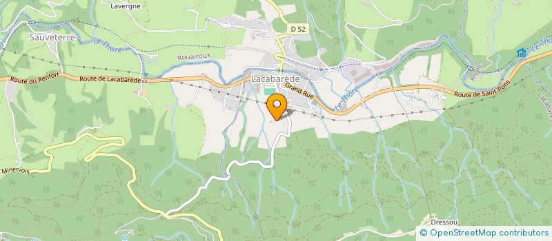 localisation de l'entreprise MJ PELLICER  LACABAREDE