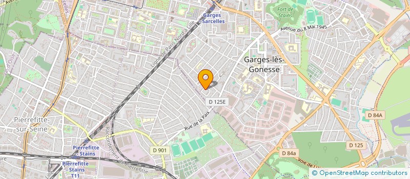 localisation de l'entreprise MJ PHONE à GARGES-LES-GONESSE