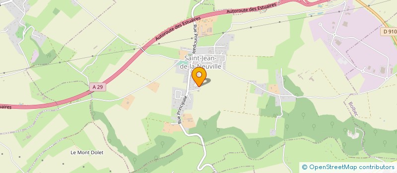 localisation de l'entreprise MJ PLOMBERIE  SAINT-JEAN-DE-LA-NEUVILLE