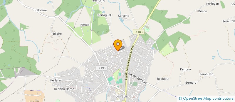 localisation de l'entreprise MJ POSTAN  SURZUR