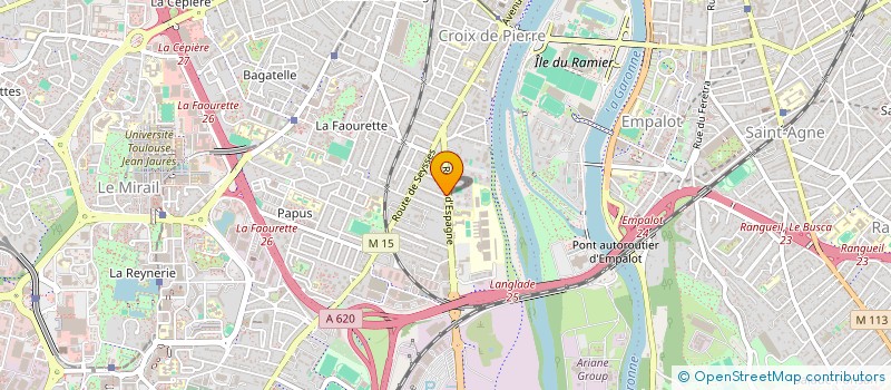 localisation de l'entreprise MJ PRESTATIONS  TOULOUSE