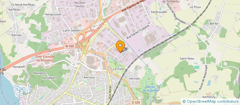 localisation de l'entreprise MJ.RENOV 56  LANESTER