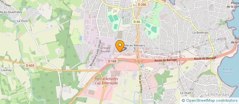 localisation de l'entreprise MJ RENOV'HABITAT  DINARD