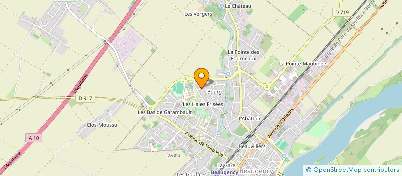 localisation de l'entreprise MJ RENOV SARL  BEAUGENCY