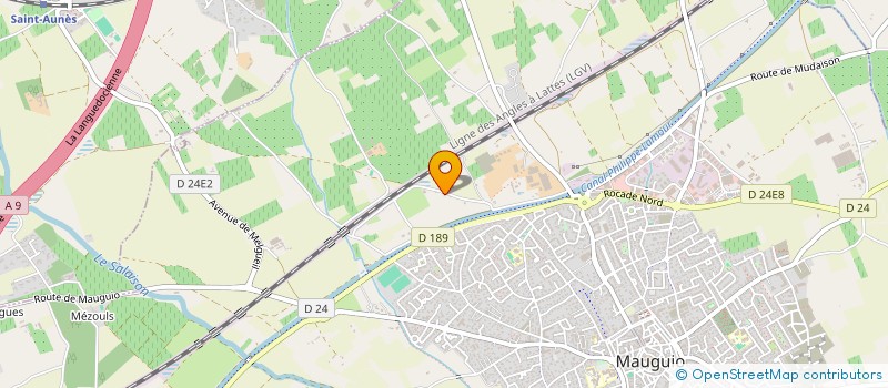 localisation de l'entreprise MJ RENOVA  LANSARGUES