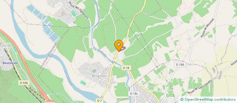 localisation de l'entreprise MJ RENOVATION TOITURE  BRIGNON