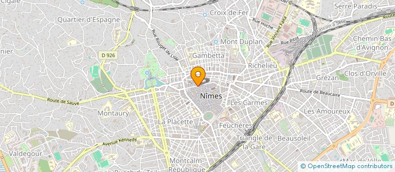 localisation de l'entreprise MJ RETAIL  NIMES