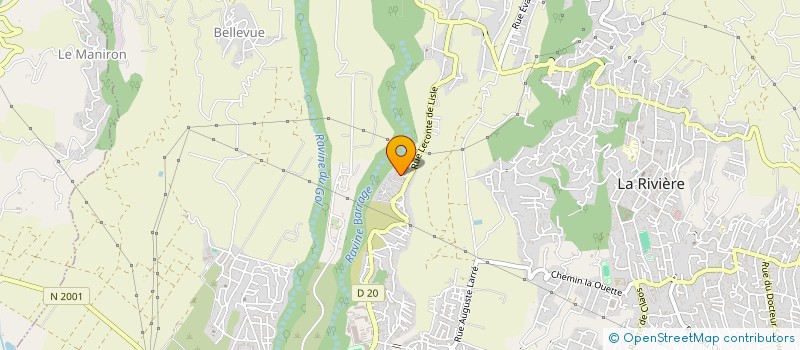 localisation de l'entreprise MJ RUN  SAINT-LOUIS