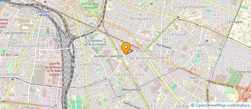 localisation de l'entreprise MJ SECURITE à LYON