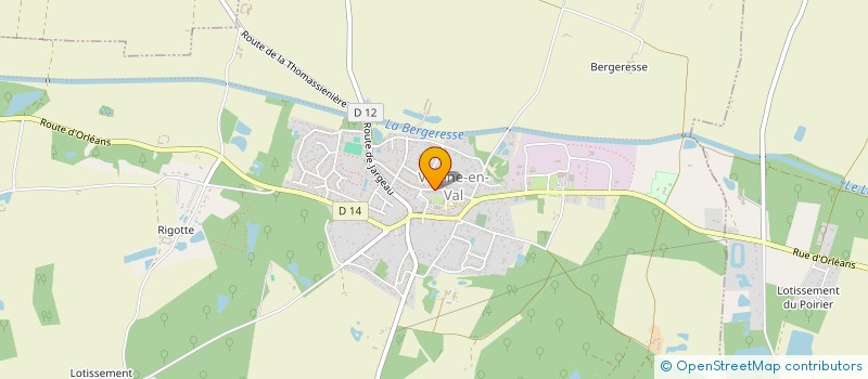 localisation de l'entreprise MJ SERVICES à VIENNE-EN-VAL