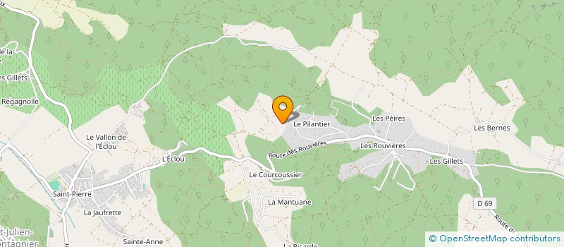 localisation de l'entreprise MJ SERVICES à SAINT-JULIEN