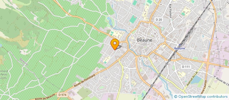 localisation de l'entreprise MJ SERVICES AGRICOLE  BEAUNE