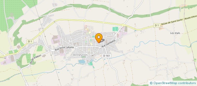 localisation de l'entreprise MJ SHOW  ANNEYRON