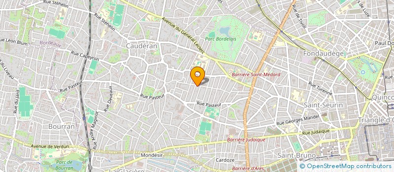 localisation de l'entreprise MJ STUDIO à BORDEAUX