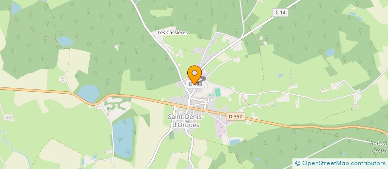 localisation de l'entreprise MJ TAXI  SAINT-DENIS-D'ORQUES