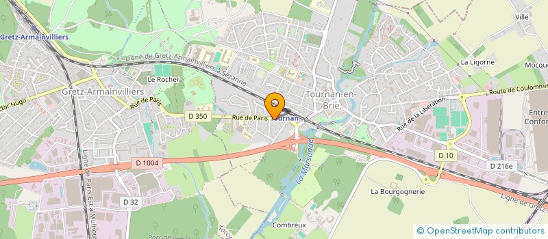 localisation de l'entreprise MJ TOURNAN  TOURNAN-EN-BRIE