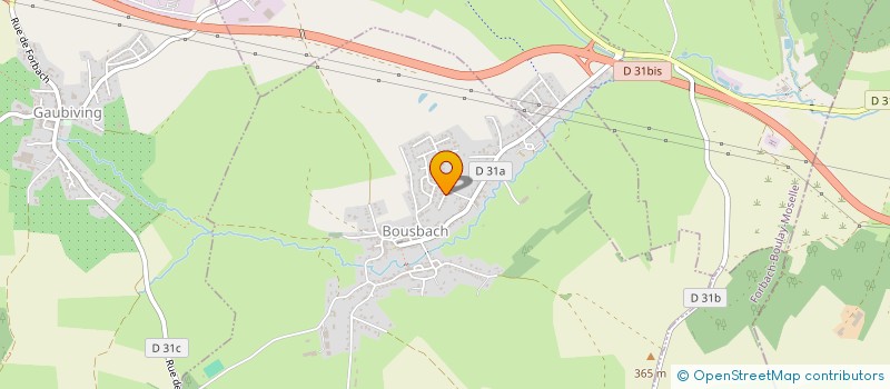 localisation de l'entreprise MJ TP  BOUSBACH