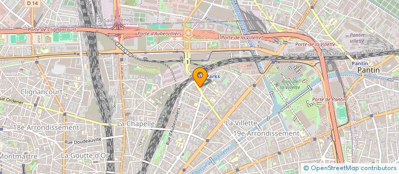 localisation de l'entreprise MJ TRANS  PARIS