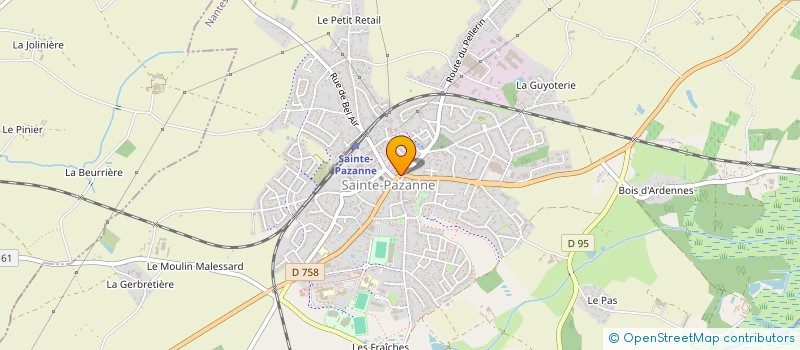 localisation de l'entreprise MJ TRANSACTIONS à SAINTE-PAZANNE