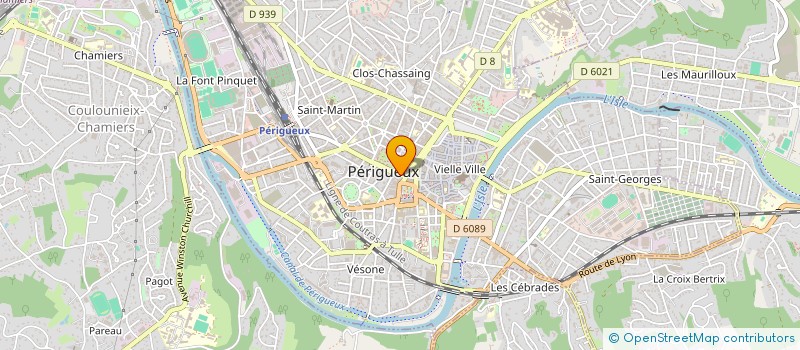 localisation de l'entreprise MJ VIANDES  PERIGUEUX