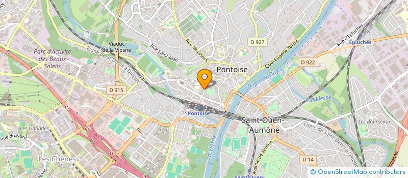 localisation de l'entreprise MJ ZHENG  PONTOISE