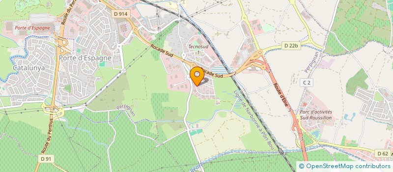 localisation de l'entreprise MJ2B  PERPIGNAN
