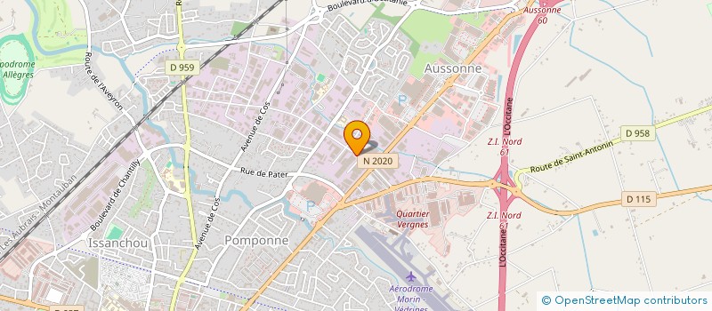 localisation de l'entreprise MJ2E  MONTAUBAN