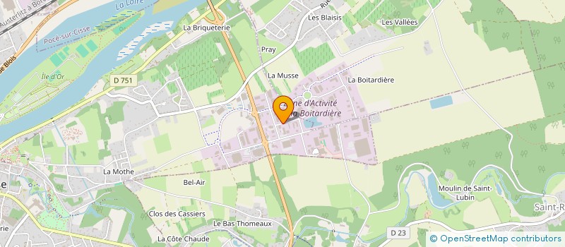 localisation de l'entreprise MJ3C à AMBOISE