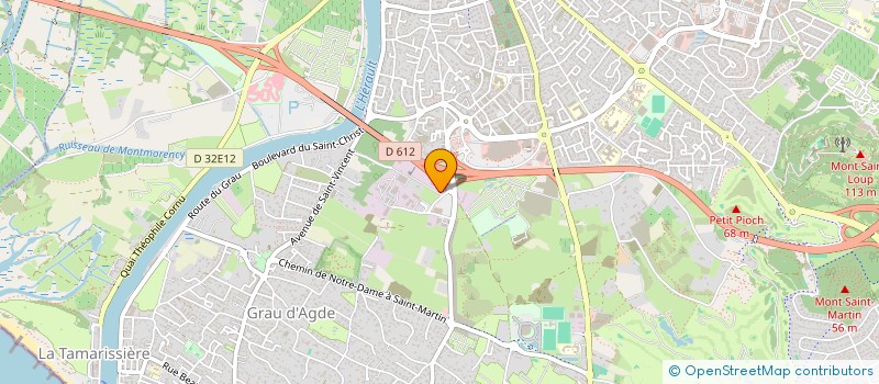 localisation de l'entreprise MJ3D à AGDE