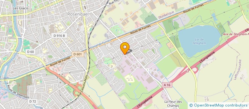 localisation de l'entreprise MJ59  TETEGHEM-COUDEKERQUE-VILLAGE