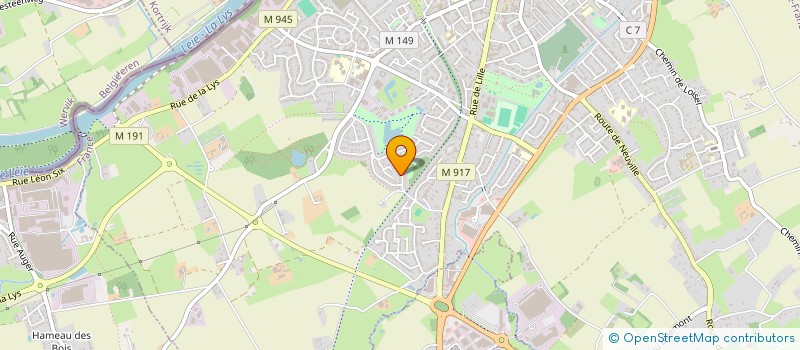 localisation de l'entreprise MJA  HALLUIN