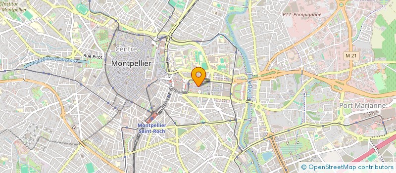 localisation de l'entreprise MJA CONSEILS à MONTPELLIER