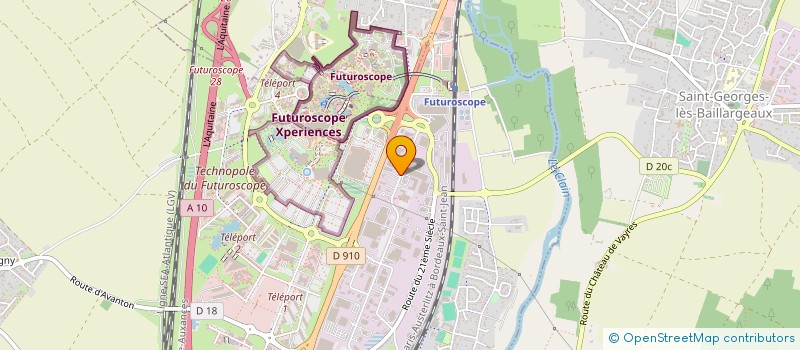 localisation de l'entreprise MJA HOLDING à CHASSENEUIL-DU-POITOU