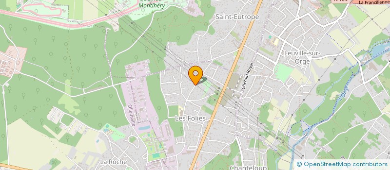 localisation de l'entreprise MJA STAFF à SAINT-GERMAIN-LES-ARPAJON
