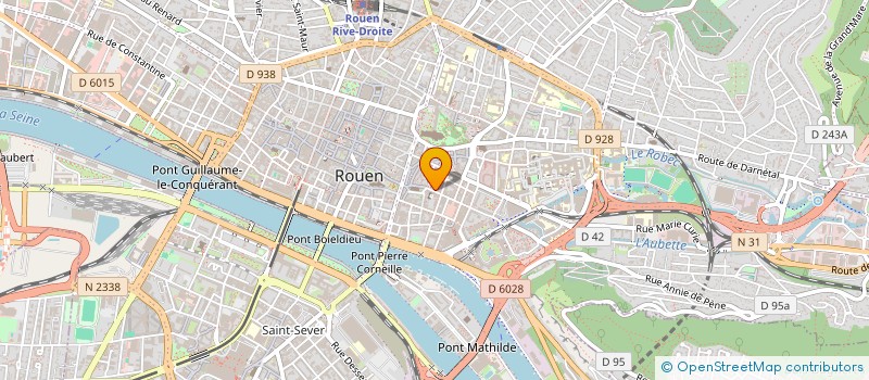 localisation de l'entreprise MJAHI à ROUEN