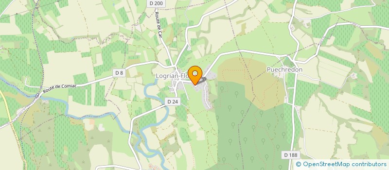 localisation de l'entreprise MJB  LOGRIAN-FLORIAN