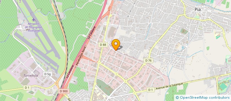 localisation de l'entreprise MJB FINANCES à PERPIGNAN