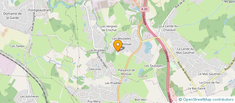 localisation de l'entreprise MJB PATRIMOINE  FEYTIAT