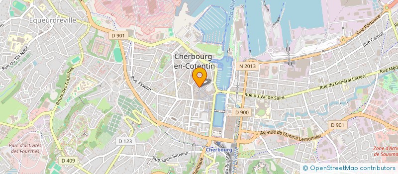 localisation de l'entreprise MJB PRIMA à CHERBOURG-EN-COTENTIN