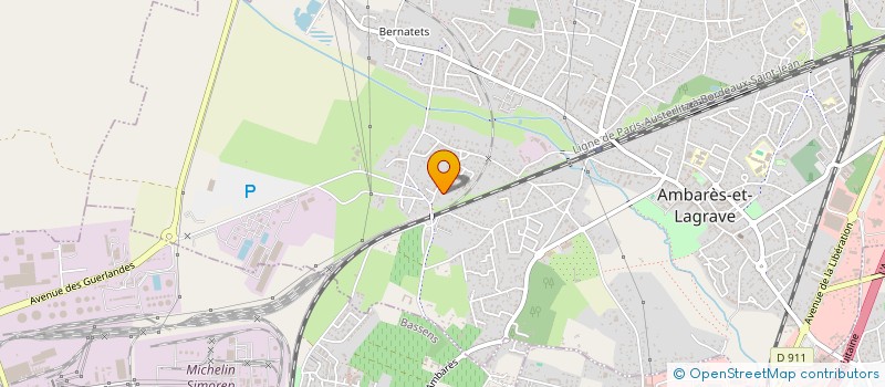 localisation de l'entreprise MJBAT33 à AMBARES-ET-LAGRAVE