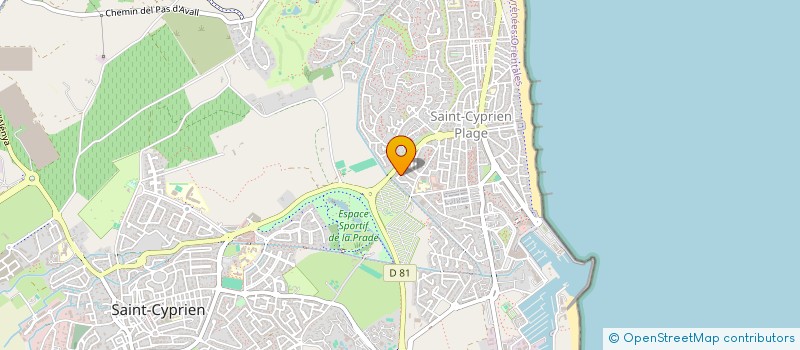 localisation de l'entreprise MJBGS  SAINT-CYPRIEN