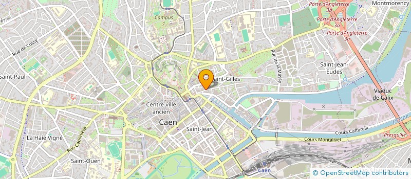 localisation de l'entreprise MJC à CAEN