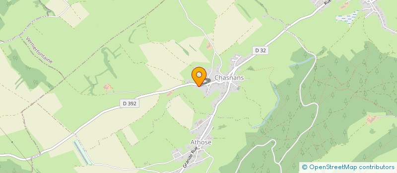 localisation de l'entreprise MJC  LES PREMIERS SAPINS