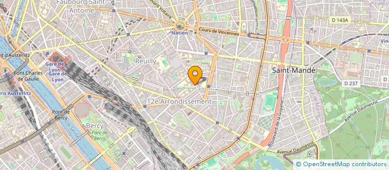 localisation de l'entreprise MJC COMPAGNIE  PARIS