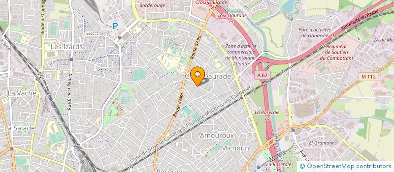 localisation de l'entreprise MJC DE CROIX DAURADE à TOULOUSE
