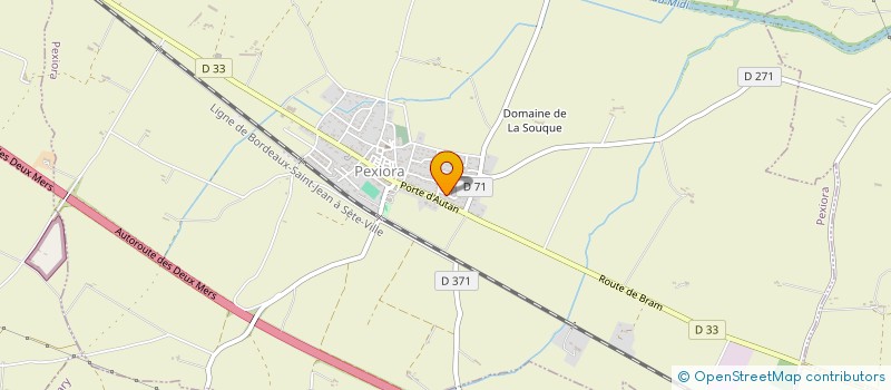 localisation de l'entreprise MJC DE PEXIORA  PEXIORA