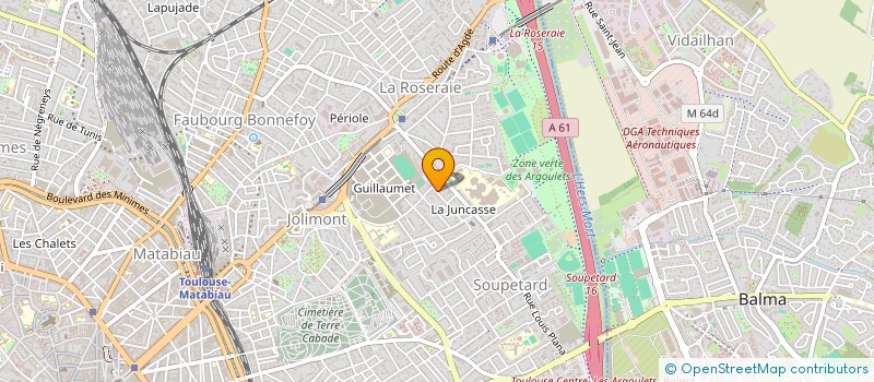 localisation de l'entreprise MJC DE SOUPETARD - LOUIS PLANA à TOULOUSE